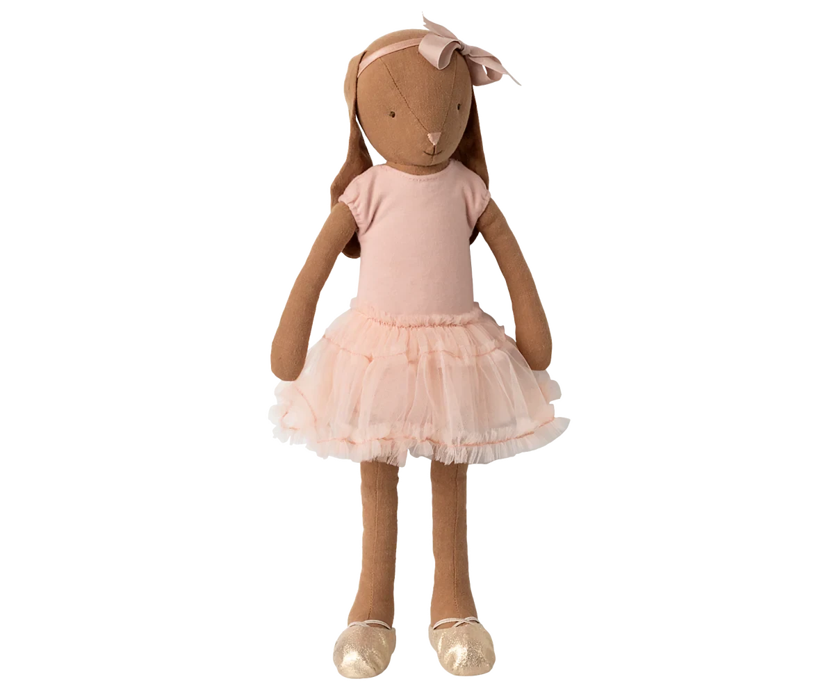 Bunny taille 3, marron Chocolat - Body et tutu rose - MAILEG 16-5306-00 5707304144243