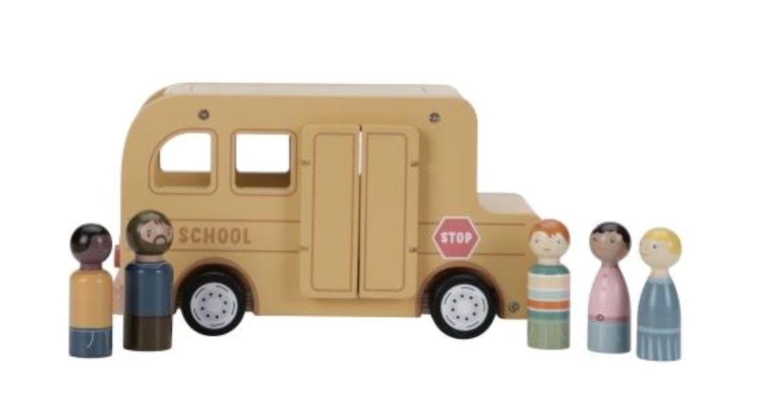 Bus scolaire en bois avec figurines - LITTLE DUTCH ld8023 8713291880238