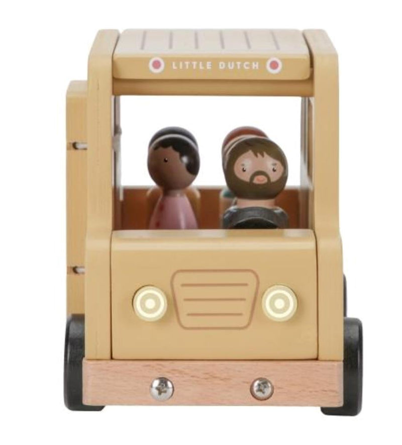 Bus scolaire en bois avec figurines - LITTLE DUTCH ld8023 8713291880238