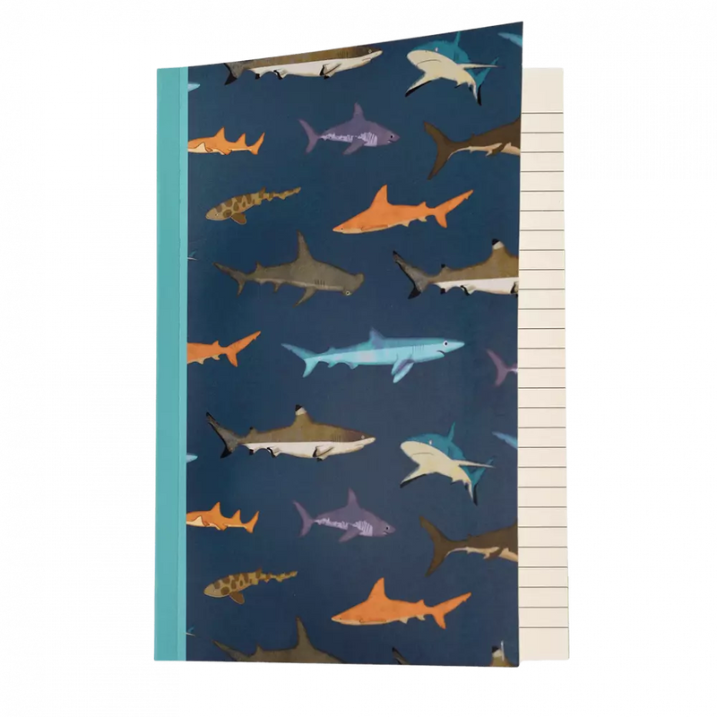 Cahier A5 - Requins - Rex London 29952 5027455442105