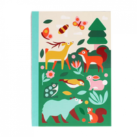 Cahier A5 - Woodland - Rex London 30454 5027455447124