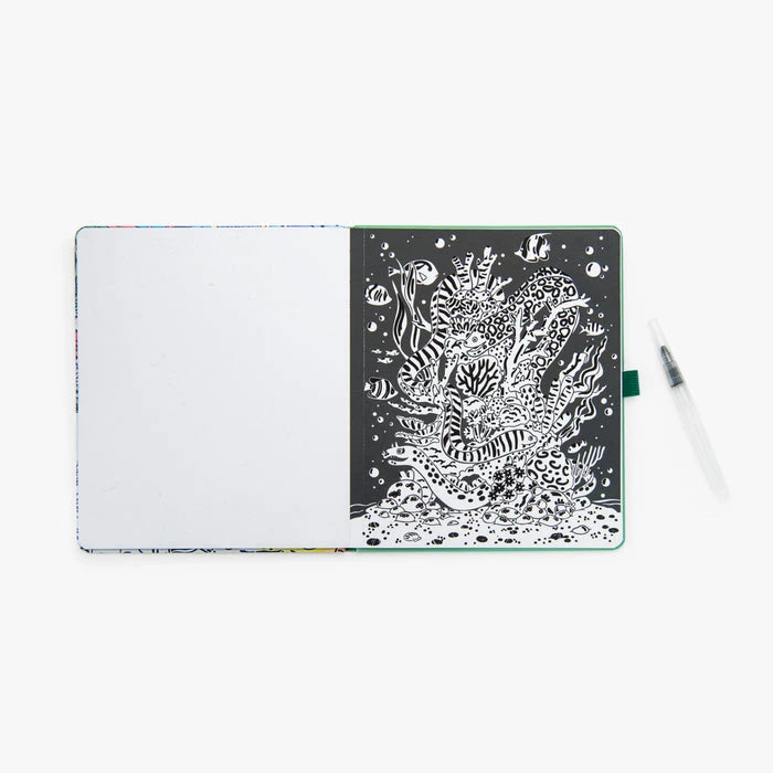 Cahier coloriage magique aquarelle - MOULIN ROTY 