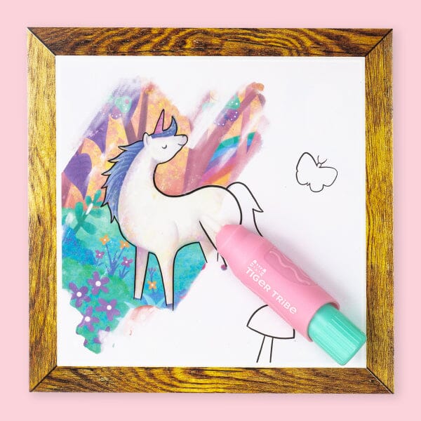Cahier coloriage magique UNICORNS & FRIENDS - TIGER TRIBE 