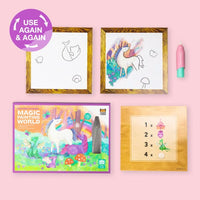 Cahier coloriage magique UNICORNS & FRIENDS - TIGER TRIBE