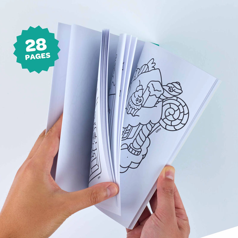 Cahier de coloriage Cozy Art Christmas – Omy