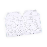 Cahier de stickers la petite ecole de danse 20 pages - Moulin Roty 667600 3575676676004