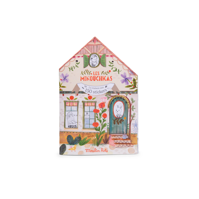 Cahier de stickers Les Minouchkas 20 pages - Moulin Roty 681601 3575676816011