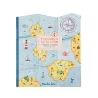 Cahier stickers L'explorateur Le Jardin du Moulin - Moulin Roty 712605 3575677126058
