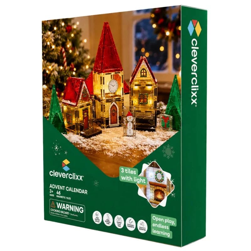 Boîte du calendrier de l’Avent Christmas Village Cleverclixx