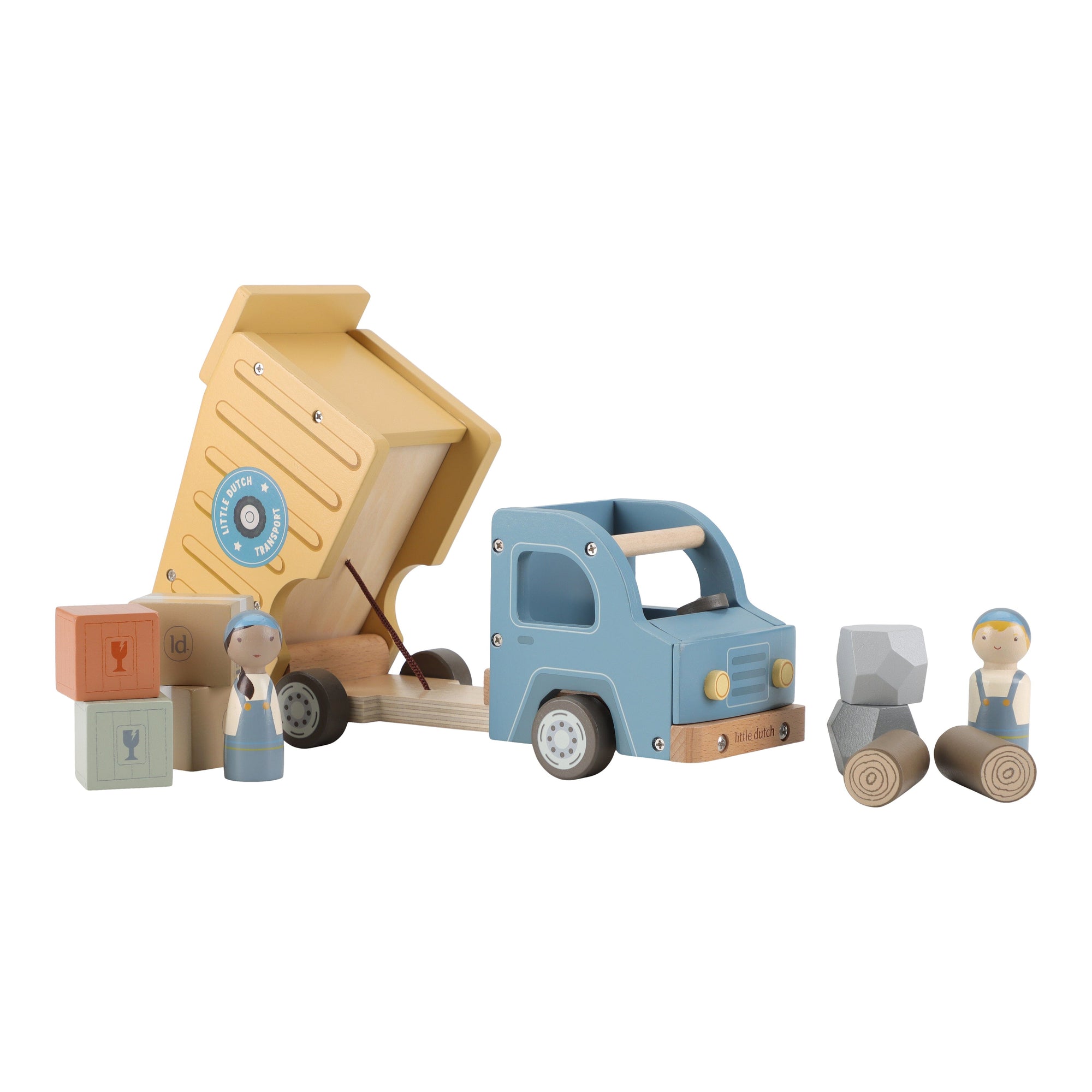 Camion-benne en bois - LITTLE DUTCH LD2535 8713291225350