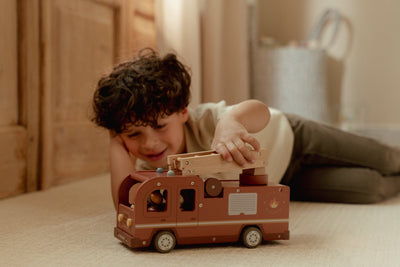 Camion de pompiers et accessoires en bois - LITTLE DUTCH LD2536 8713291225367