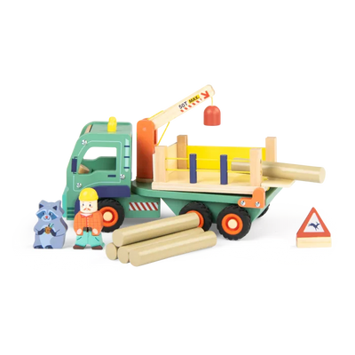 Camion en bois forestier - MOULIN ROTY 725735 3575677257356