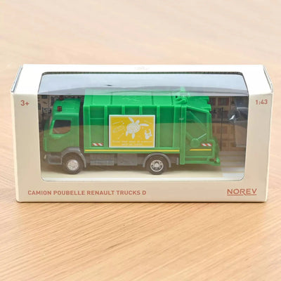 Camion poubelle Renault Trucks D 2.1 Plastigam 1/43 - norev 431020 3551094310201