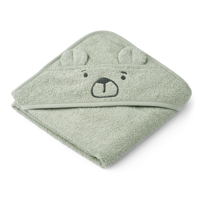 cape de bain Albert ours dove blue - LIEWOOD LW19622 6919 5715493378899