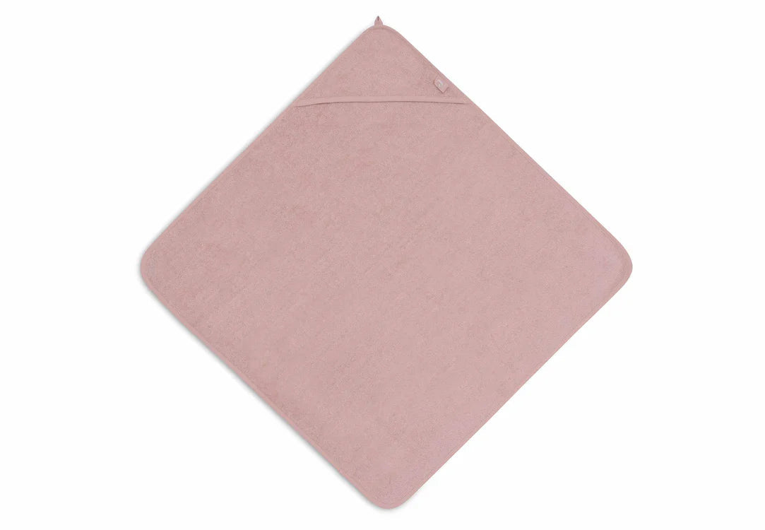 Cape de bain éponge 100X100 wild rose - Jollein 534-836-67099 8717329387263