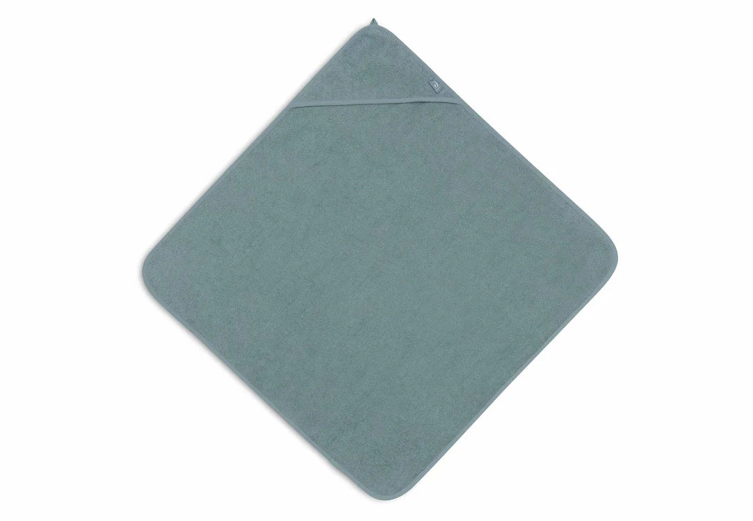 Cape de bain Éponge 100x100cm Sea Green - Jollein 534-836-68043 8717329387270