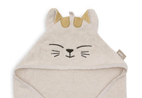 Cape de bain Éponge 75x75cm chat charlie - JOLLEIN 534-514-68134 8717329400900
