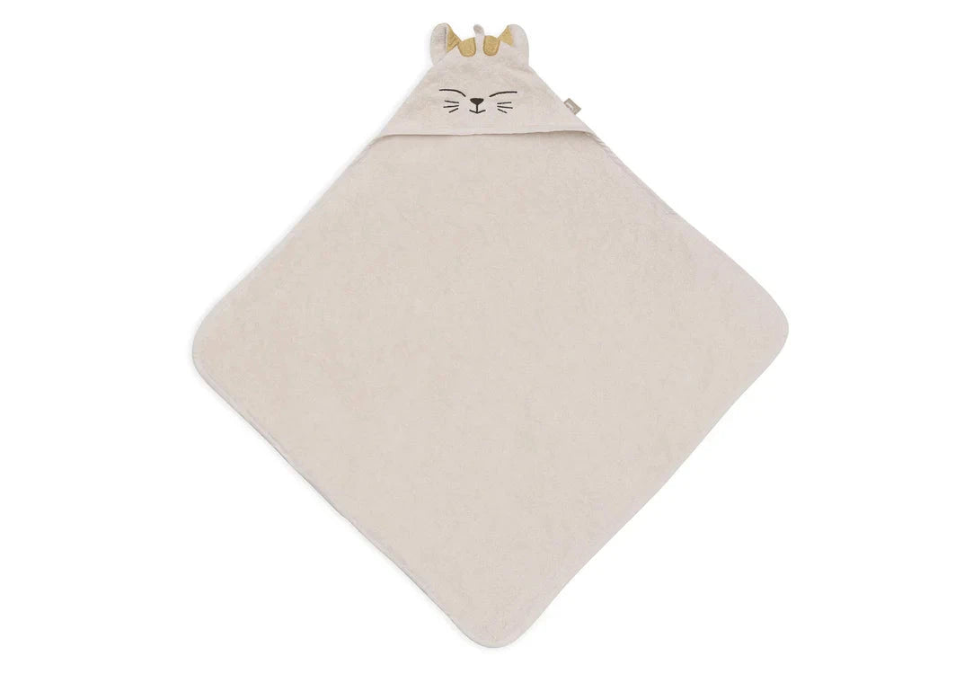 Cape de bain Éponge 75x75cm chat charlie - JOLLEIN 534-514-68134 8717329400900