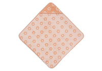 Cape de bain Éponge 75x75cm jacquard flower - JOLLEIN