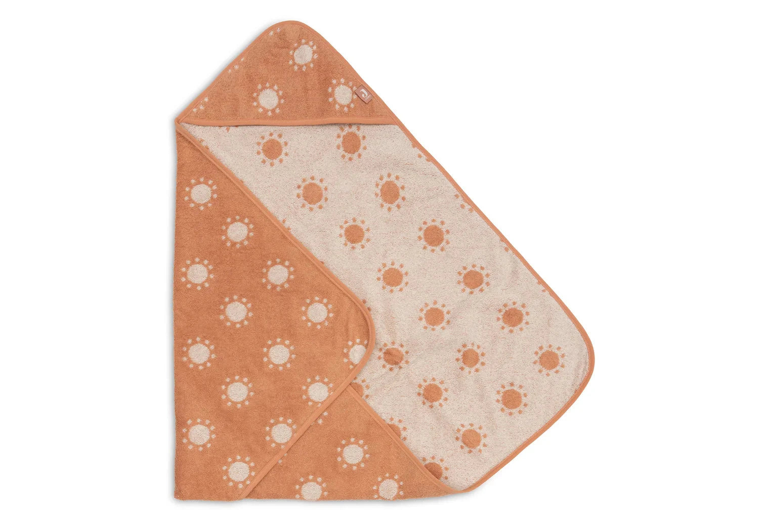 Cape de bain Éponge 75x75cm jacquard sun - JOLLEIN