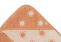 Cape de bain Éponge 75x75cm jacquard sun - JOLLEIN