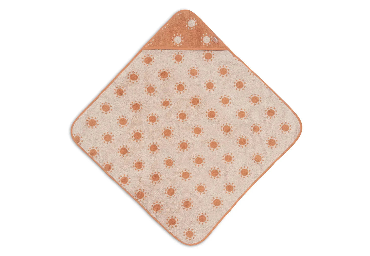 Cape de bain Éponge 75x75cm jacquard sun - JOLLEIN