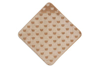 Cape de bain Éponge 75x75cm jacquard teddy bear - JOLLEIN