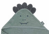 Cape de Bain Éponge 75x75cm Jungle Jambo Croco - Jollein 534-514-68056 8717329388406