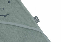 Cape de Bain Éponge 75x75cm Jungle Jambo Croco - Jollein 534-514-68056 8717329388406