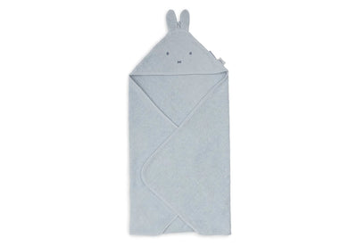 Cape de bain Éponge 75x75cm Miffy cloudy blue- JOLLEIN