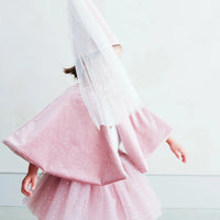 Cape de princesse velours rose- Mimi&lula 135033-04