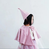 Cape de princesse velours rose- Mimi&lula 135033-04