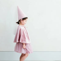 Cape de princesse velours rose- Mimi&lula 135033-04