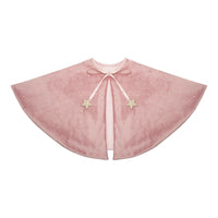 Cape de princesse velours rose- Mimi&lula 135033-04