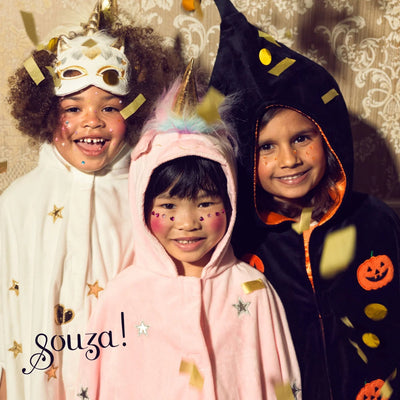 Cape d'Halloween avec des de citrouille brodé, 4-8 ans - SOUZA 101065 8720955284134