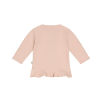 cardigan bébé old pink - A TINY STORY