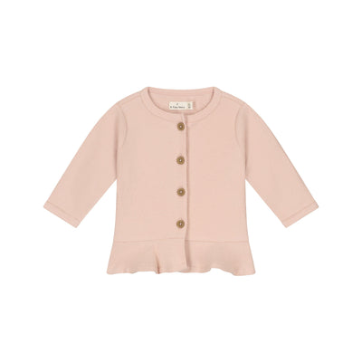 cardigan bébé old pink - A TINY STORY