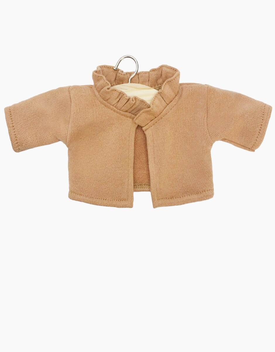 Cardigan Claudia en molleton cassonade - MINIKANE CG.14.1043 3701548419831