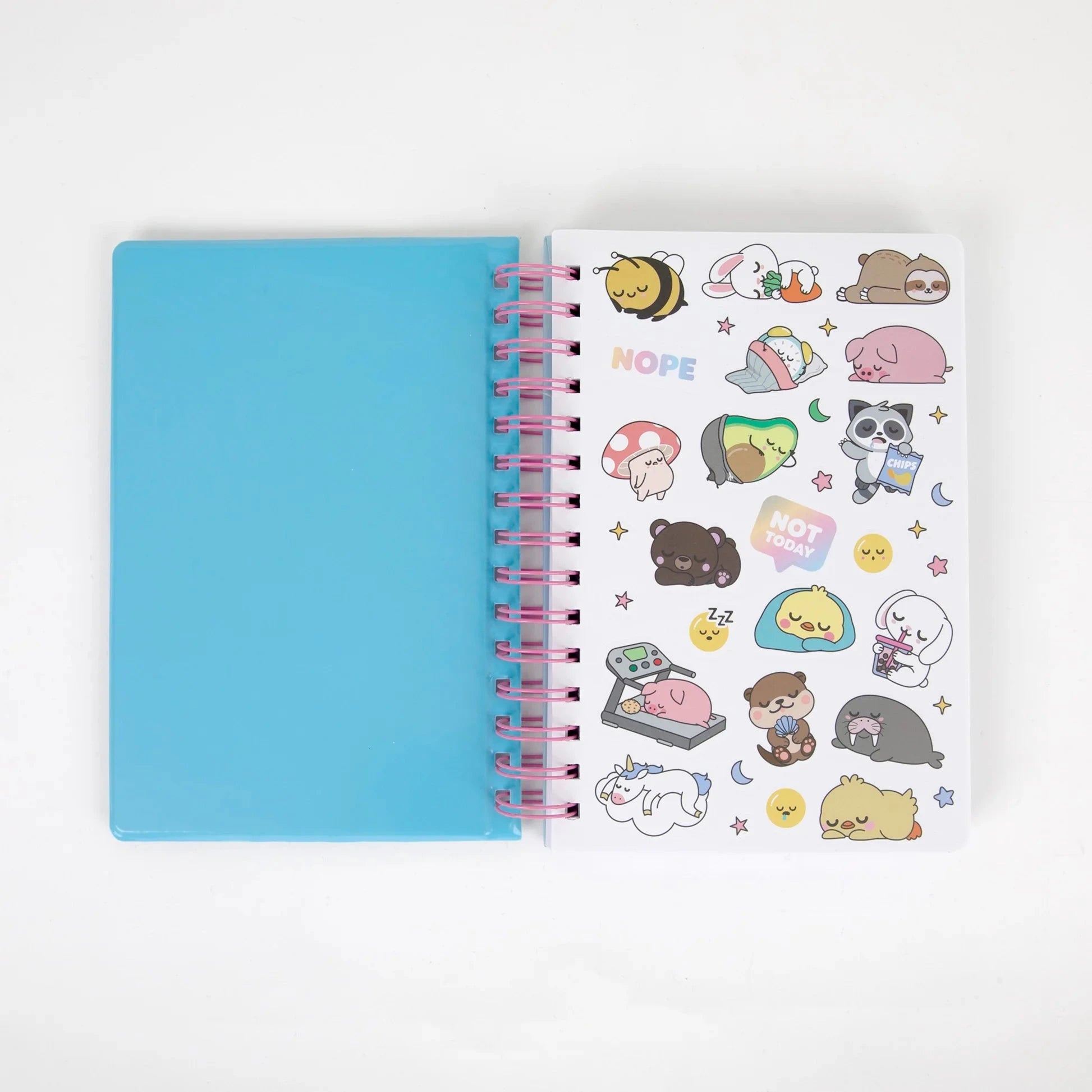 Carnet A5 squishy Lazy loutre Nap the day away - MR. WONDERFUL