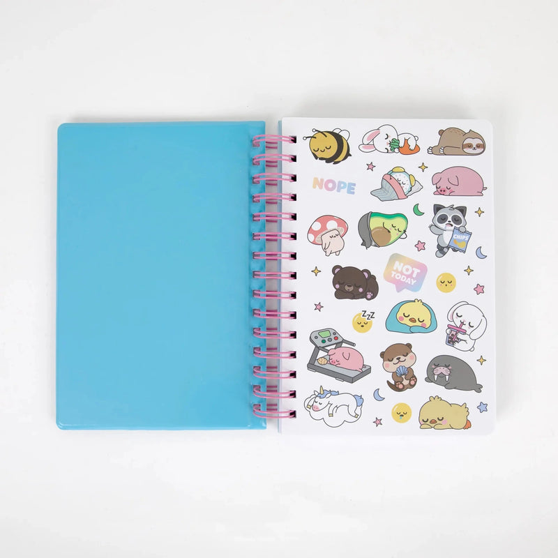 Carnet A5 squishy Lazy loutre Nap the day away - MR. WONDERFUL 