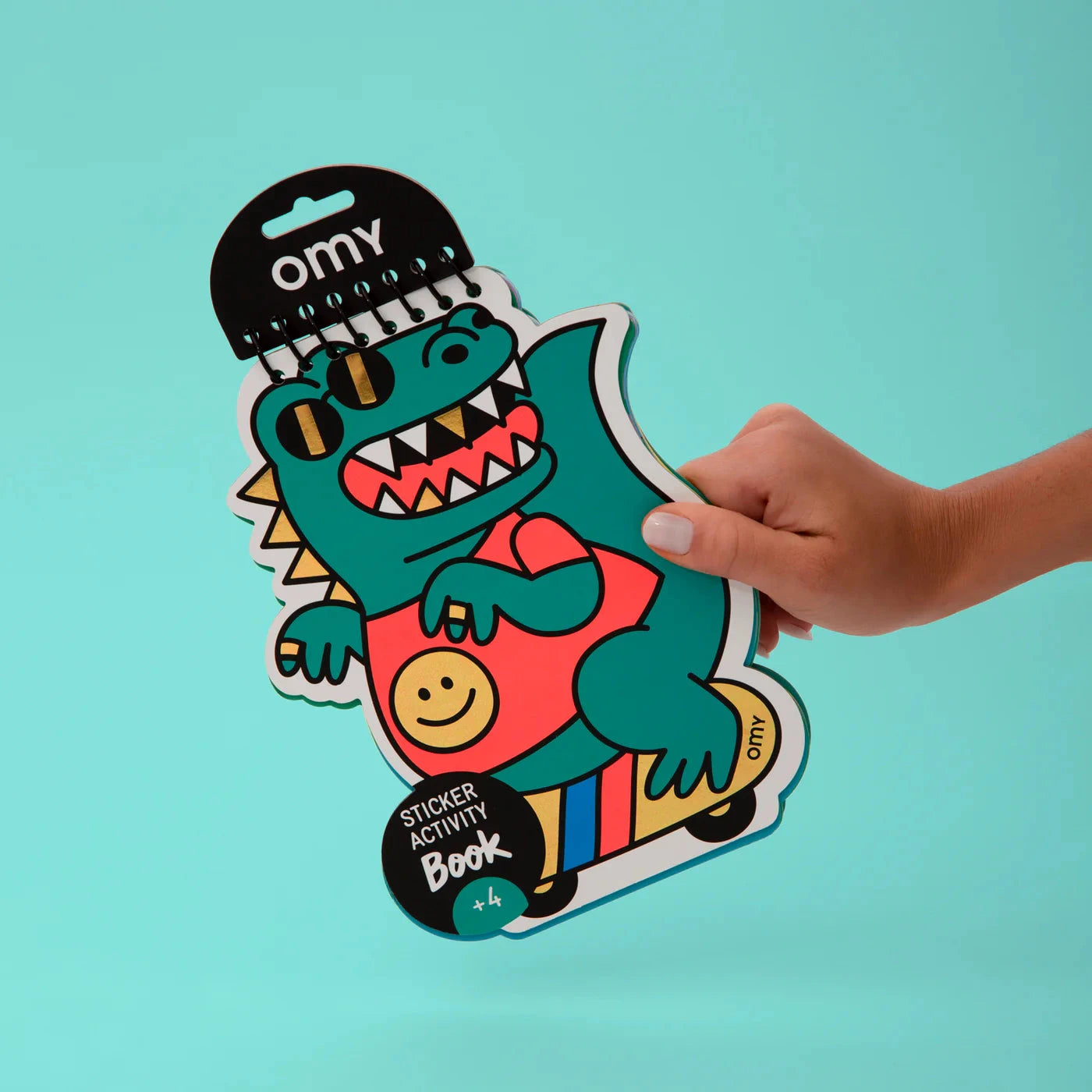 Carnet d'activités et stickers Dino - Omy 
