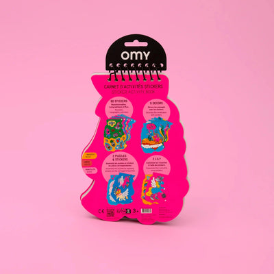 Carnet d'activités et stickers Lily - Omy