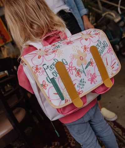 Cartable flower artwork 2-7 ans - Hello Hossy CAR-P-002-2-7ANS 3760407013870
