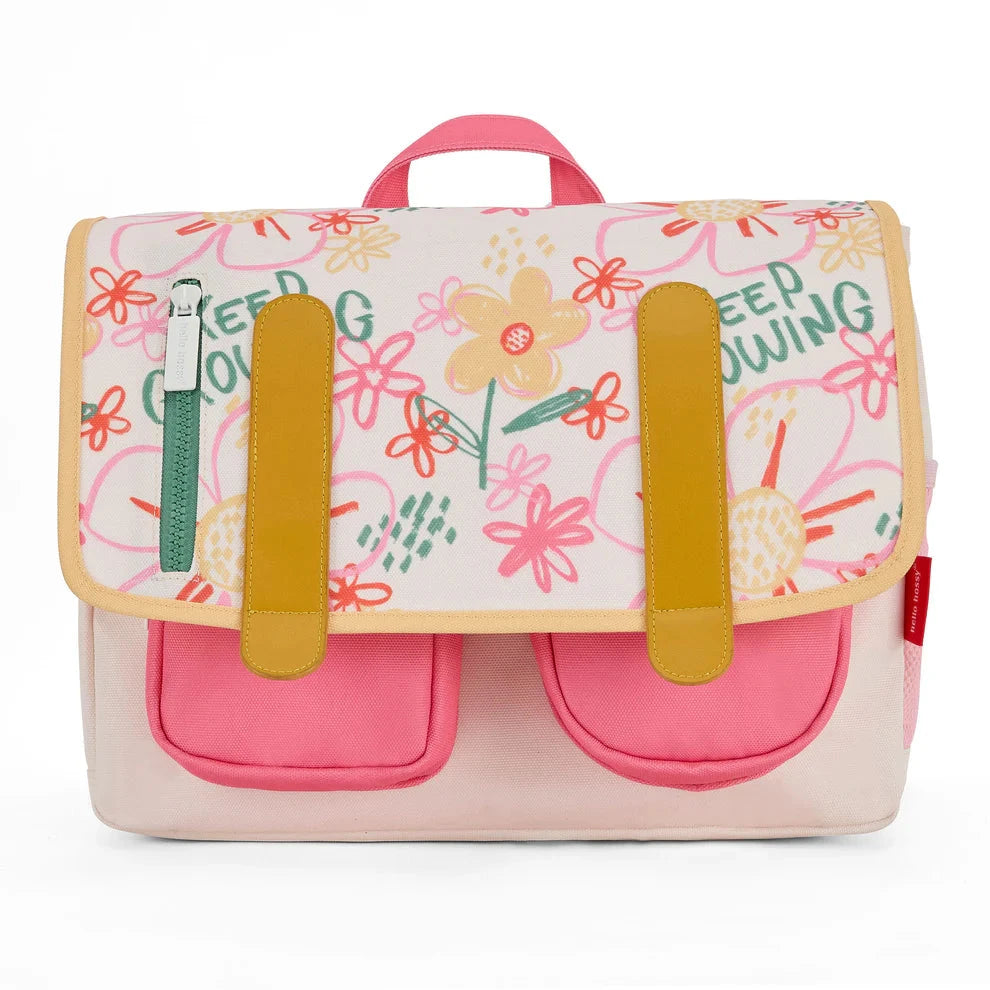 Cartable flower artwork 2-7 ans - Hello Hossy CAR-P-002-2-7ANS 3760407013870