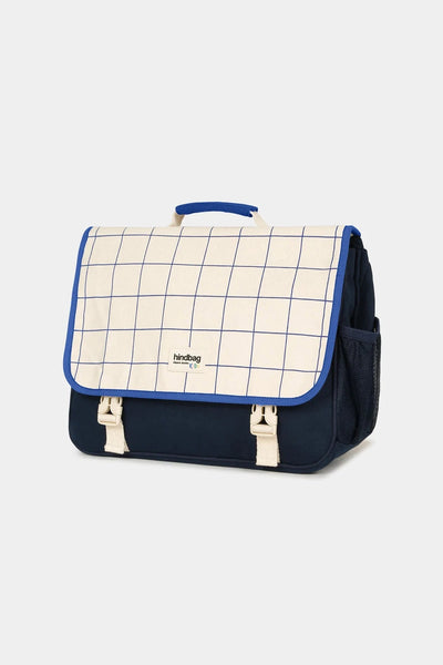 Cartable Léo Tricolore Carreaux - HINDBAG