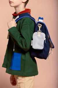 Cartable Léo Tricolore Carreaux - HINDBAG