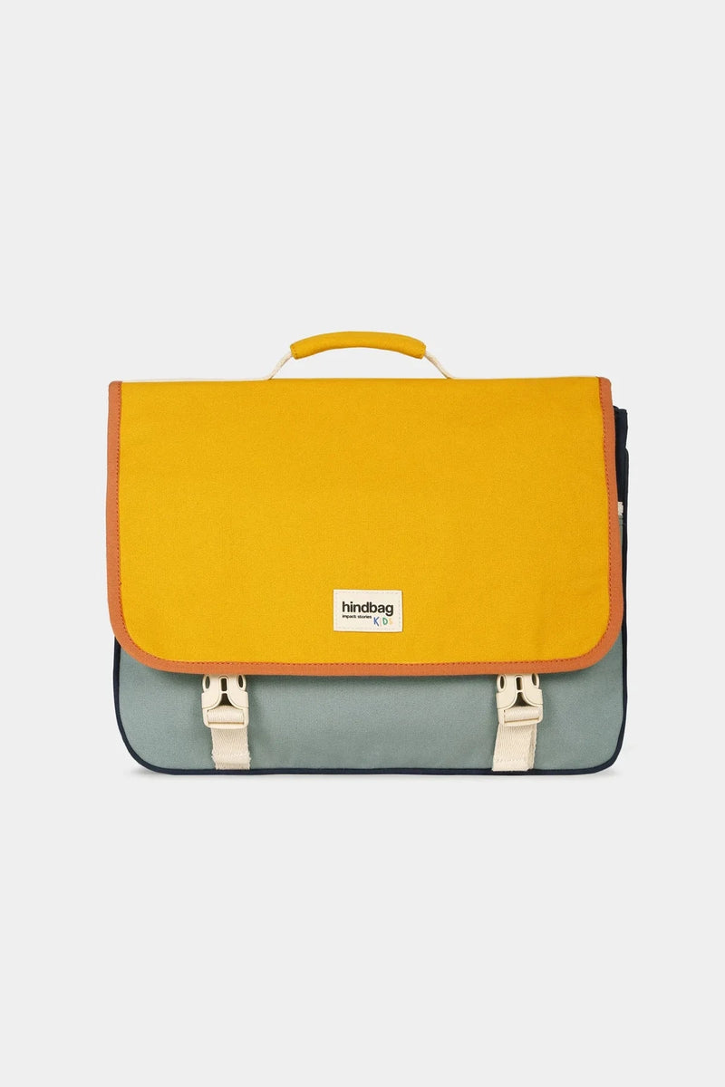Cartable Léo Tricolore Safran - HINDBAG 