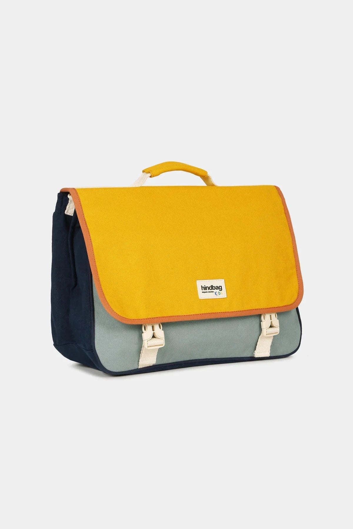 Cartable Léo Tricolore Safran - HINDBAG 