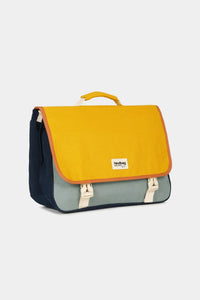 Cartable Léo Tricolore Safran - HINDBAG