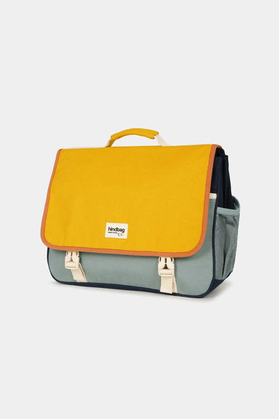 Cartable Léo Tricolore Safran - HINDBAG